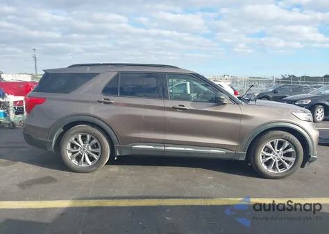 2021 Ford Explorer Xlt из США, поврежденный, VIN 1FMSK7DH6MGC42148